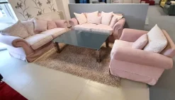 Max Winzer Polstergruppen|Garnitur Summerville Stoff 240020 / 06 Rose 2 Sofas 1 Sessel