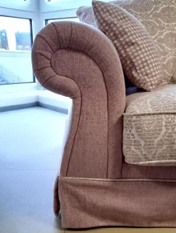 Max Winzer Polstergruppen|Garnitur Summerville Stoff 240020 / 06 Rose 2 Sofas 1 Sessel