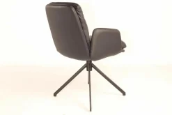 Lavida Relaxsessel|Gianluca Drehgestell Sessel Leder Toledo Nero