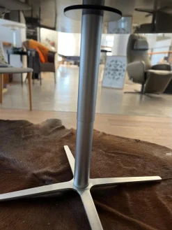 Ronald Schmitt Design Couchtische|Höhenverstellbarer Couchtisch Dualo Keramik Zement Grau