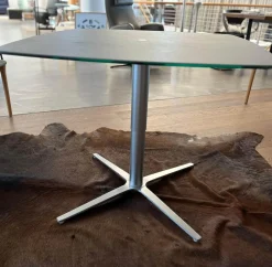 Ronald Schmitt Design Couchtische|Höhenverstellbarer Couchtisch Dualo Keramik Zement Grau