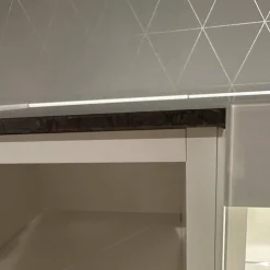 Interlübke Kommoden & Sideboards|Highboard 251 Just Cube Light Lack M03 Schneeweiß Steinplatte