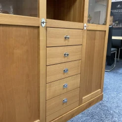 Style Selection Vitrinen & Highboards|Highboard Eloise Kirschbaum Vitrine mit Glasböden