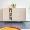 MD House Vitrinen & Highboards|Highboard Maxima Lack Matt Canapa