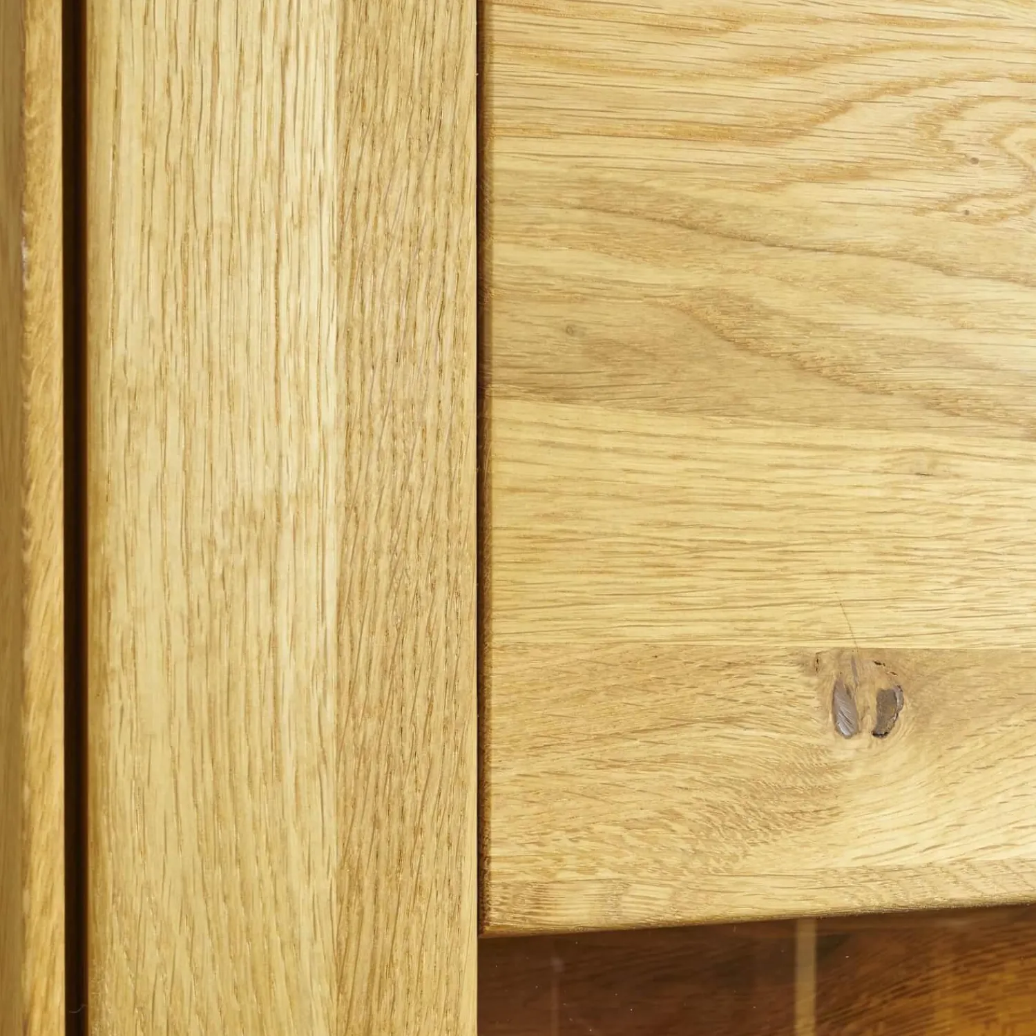 Decker Vitrinen & Highboards|Highboard Pablo Wildeiche Natur Geölt Inklusive Beleuchtung