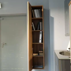 Hülsta Regale|Hängeelement Gentis Bad 10311 Kernnussbaum Naturstamm