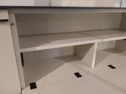 Molteni & C Kommoden & Sideboards|Hängesideboard Pass Word Kieselgrau ANR1148 Matt Lackiert