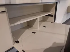 Molteni & C Kommoden & Sideboards|Hängesideboard Pass Word Kieselgrau ANR1148 Matt Lackiert