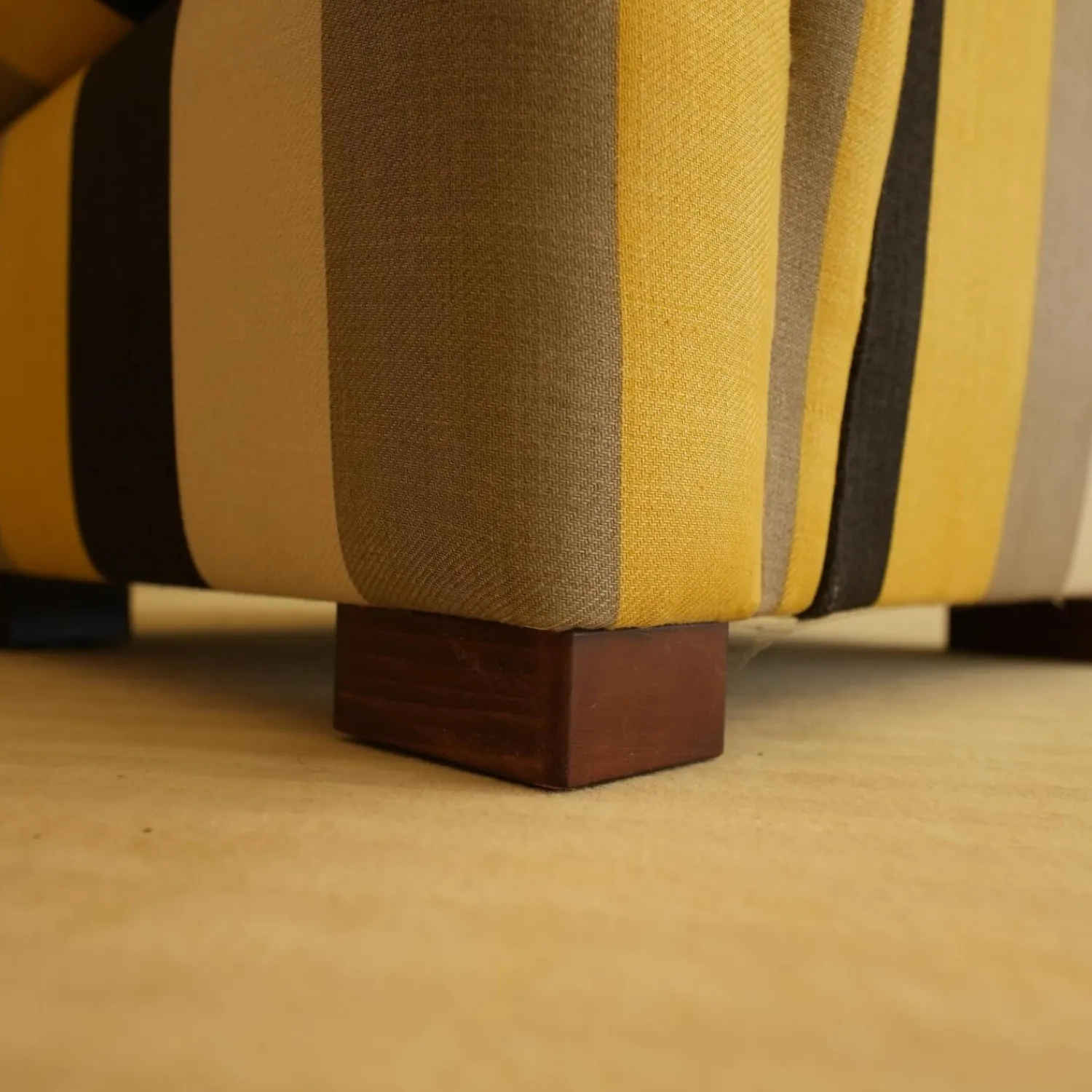 Thörmer Fernsehsessel|Hochlehner Grandpa Stoff Gelb Weiß Schwarz Grau