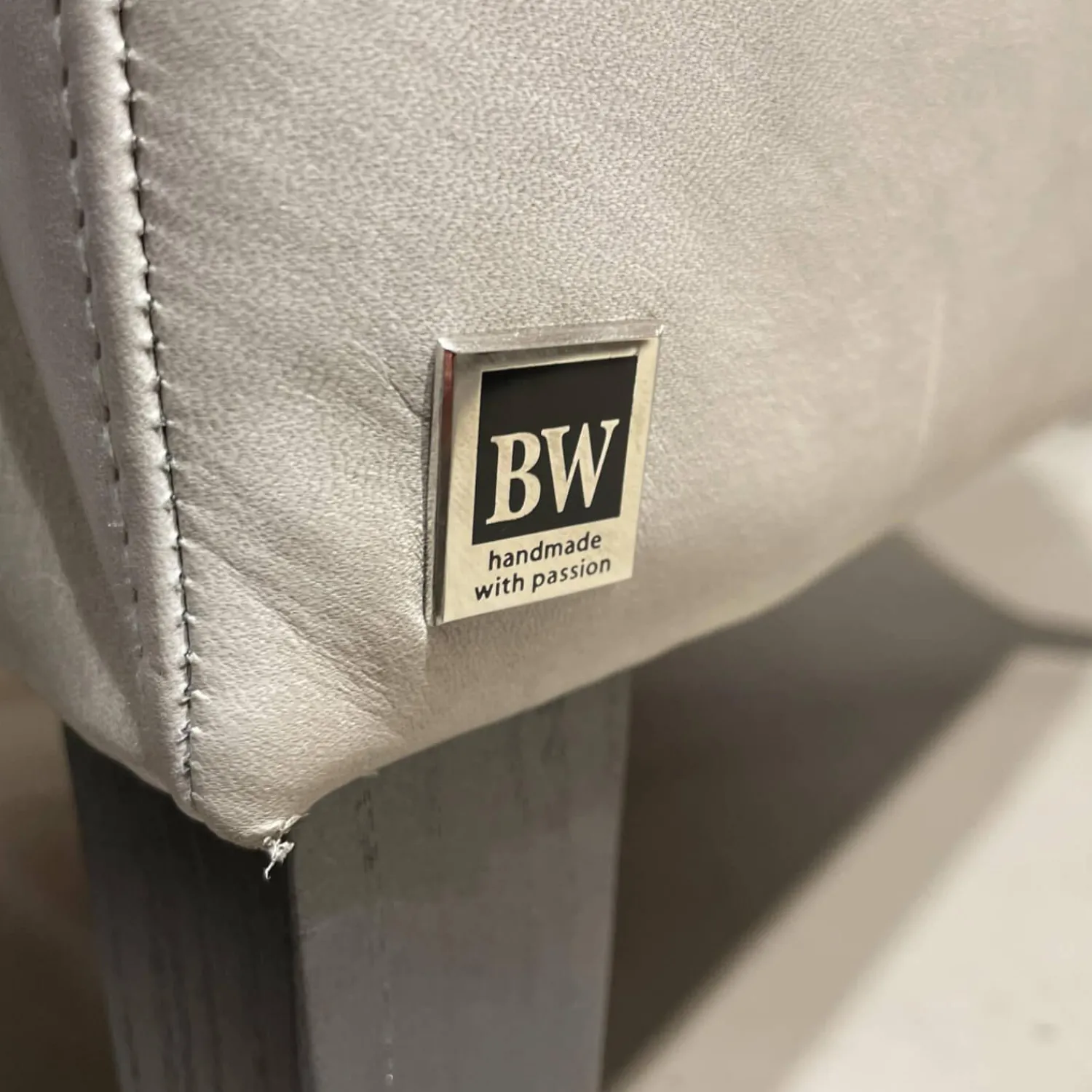 Bielefelder Werkstätten Relaxsessel|Hochlehnsessel Coco Bezug BW 0300-704 Leder Gascogne Grey Inklusive Hocker