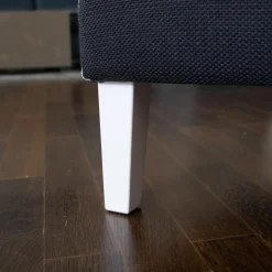 Bielefelder Werkstätten Relaxsessel|Hochlehnsessel Saloni Stoff Schwarz Palmira Cat. C 1640-191 Leder Weiß