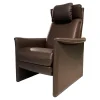 COR Relaxsessel|Hochlehnsessel Zento Bezug Leder 843 Dunkelbraun Elektrisch Verstellbar