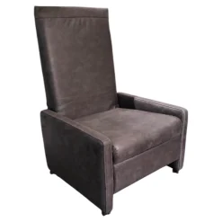 himolla Hocker & Sitzsäcke|Hocker 7112 Type 31 L Verwandelbar Stoff K Nevada Anthrazit Mit Kontrastnaht Mit Rollen