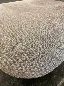 Bielefelder Werkstätten Hocker & Sitzsäcke|Hocker Adam Stoff Enza 222 Farbe 16676 Grau