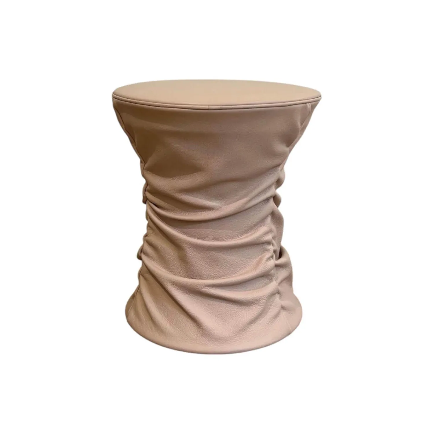 Walter Knoll Hocker & Sitzsäcke|Hocker Bellows 222 H1 Leder Cashmere Wild Rose Rosa Gestell Holzkonstruktion Mit Gasfeder