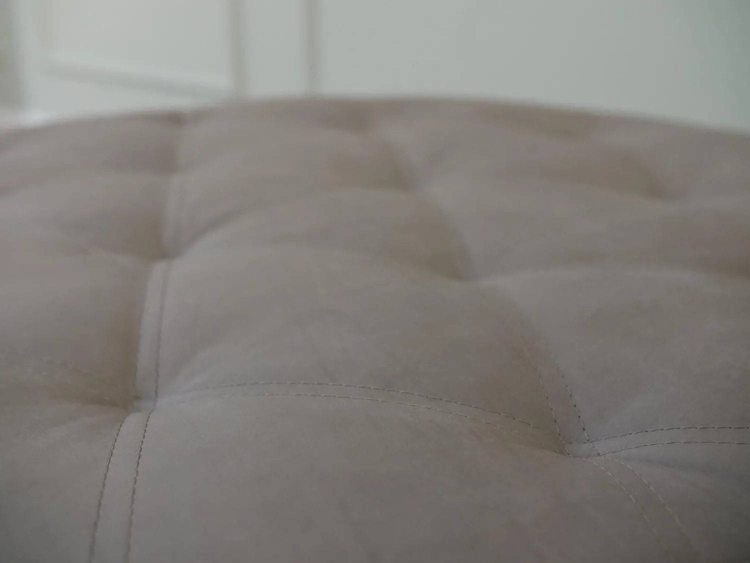 Signet Hocker & Sitzsäcke|Hocker Big Jack Bezug Leder Rancho Cora Grau Beige