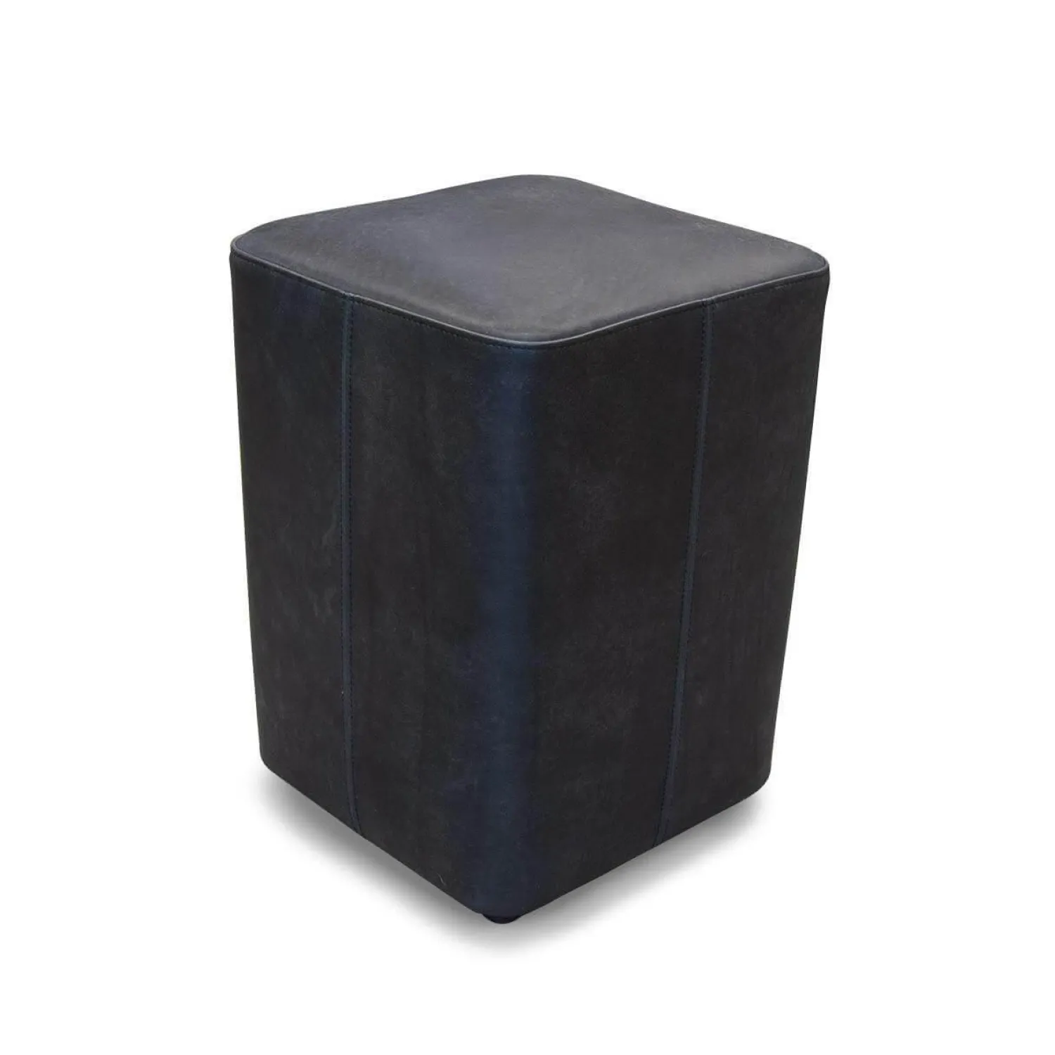 Signet Hocker & Sitzsäcke|Hocker Bono Leder Rancho Schwarz