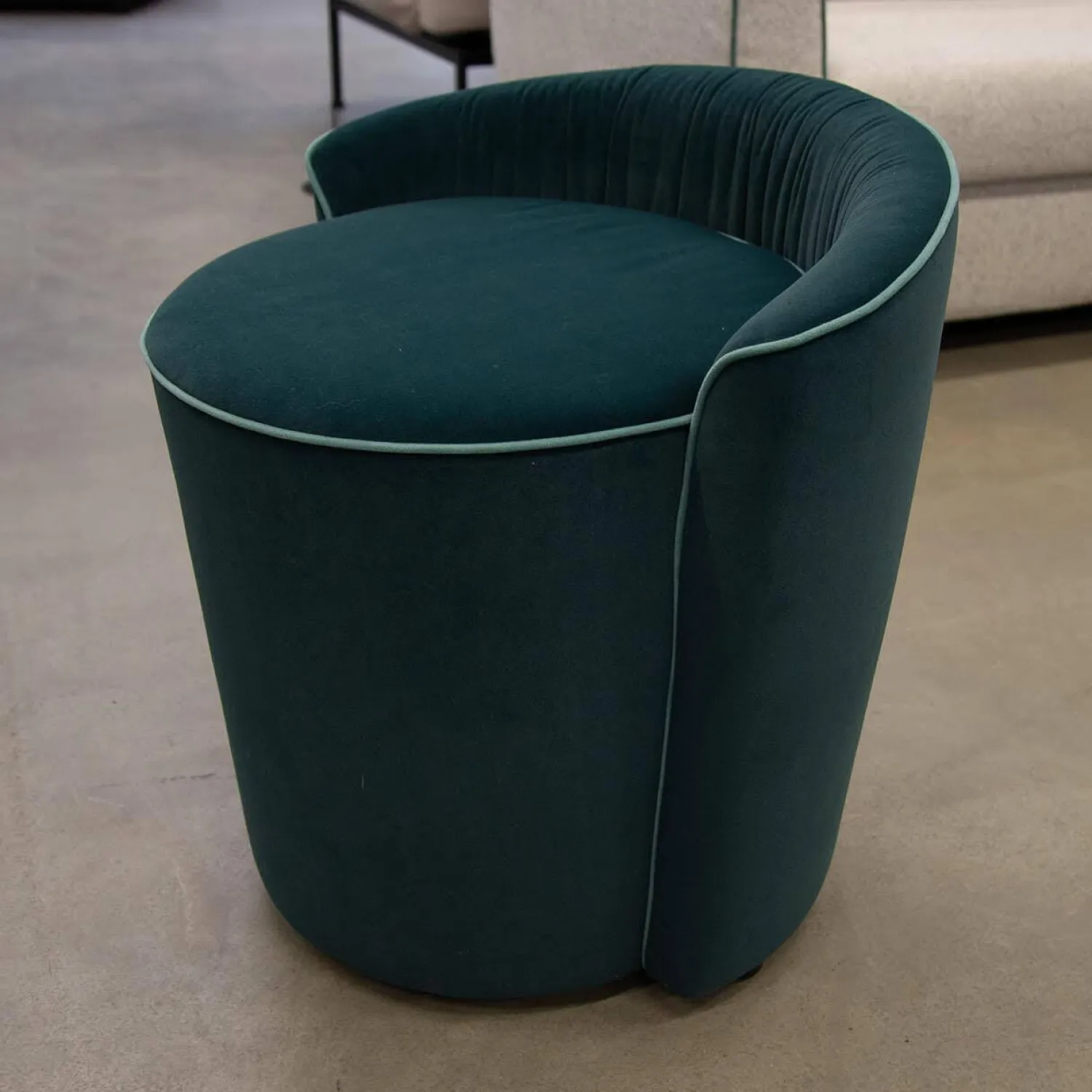 Signet Hocker & Sitzsäcke|Hocker Cruise Stoff Barcelona Petrol