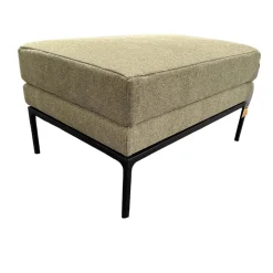 Jori Hocker & Sitzsäcke|Hocker Glove Pure Jr 8950 Stoff Plutone Grün Gestell Massive Buche Schwarz Lackiert