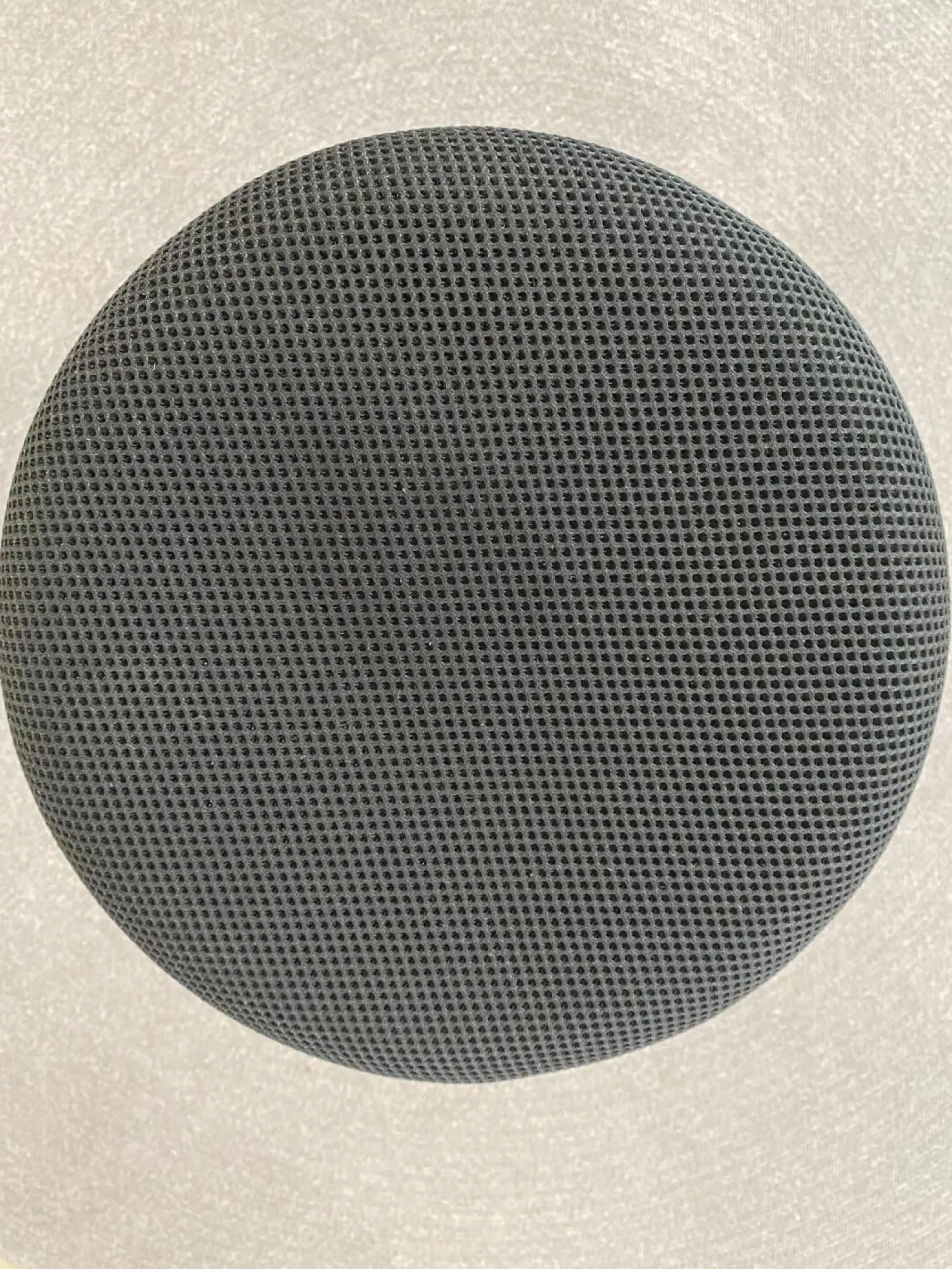 Girsberger Hocker & Sitzsäcke|Hocker Sway Stoff Schwarz Gestell Und Tellerfuß Stahl Pulverbeschichtet Schwarz