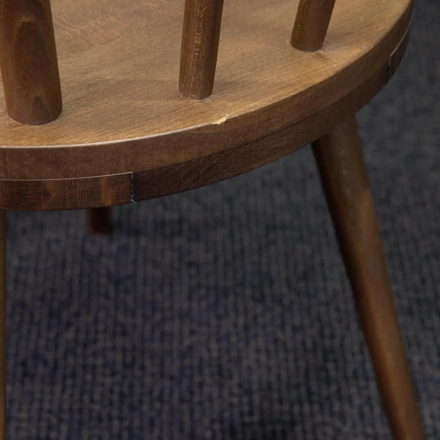 Wagner Living Einzelstühle|Holzstuhl W 1960 Nussbaum