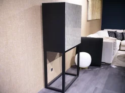 Lambert Vitrinen & Highboards|Kabinettschrank Mingkasa Front Eggshell Lack Grau Grün Eiche Massiv Schwarz Gebeizt Und Lackiert