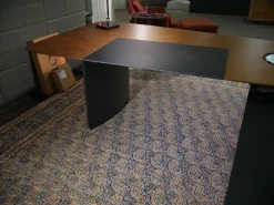 Walter Knoll Schreibtische & Sekretäre|Keypiece Communication Desk Nussbaum Höhenverstellbar Mit Leder Ein- Und Auflagen