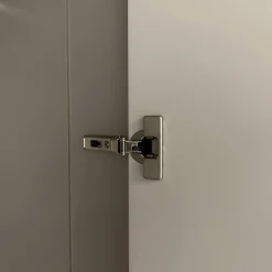 Interlübke Kleiderschränke|Kleiderschrank Collect Mattlack Außen M08 Greige Innen M23 Muschel Grau