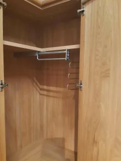 Rietberger Möbelwerke Kleiderschränke|Kleiderschrank Lando Eiche Sand Türen Massiv Korpus Furniert