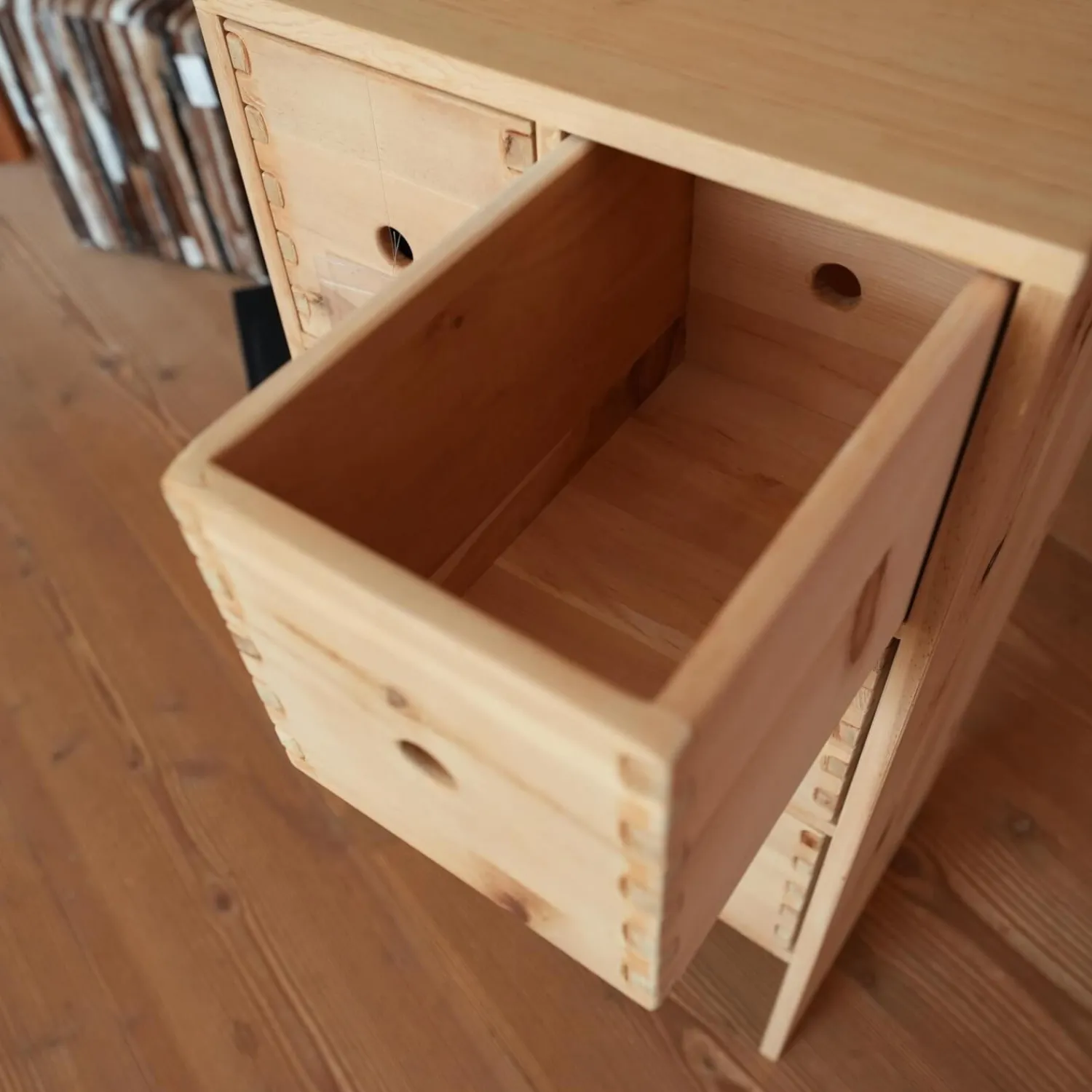 Sprenger Kommoden & Sideboards|Kommode 12-101-9 Zirbelkiefer Voll Massiv Mit 6 Schubladen