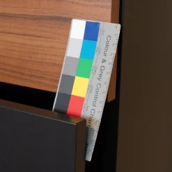 Sudbrock Kommoden & Sideboards|Kommode Cubo Lack Cosmos Schwarz 436 Laden und Abdeckplatte Nussbaum