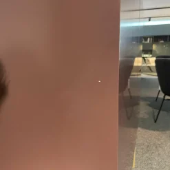 Interlübke Kommoden & Sideboards|Kommode Just Cube Light Lack M41 Burgund Rot Abdeckplatte Glas Gestell Messingfarben