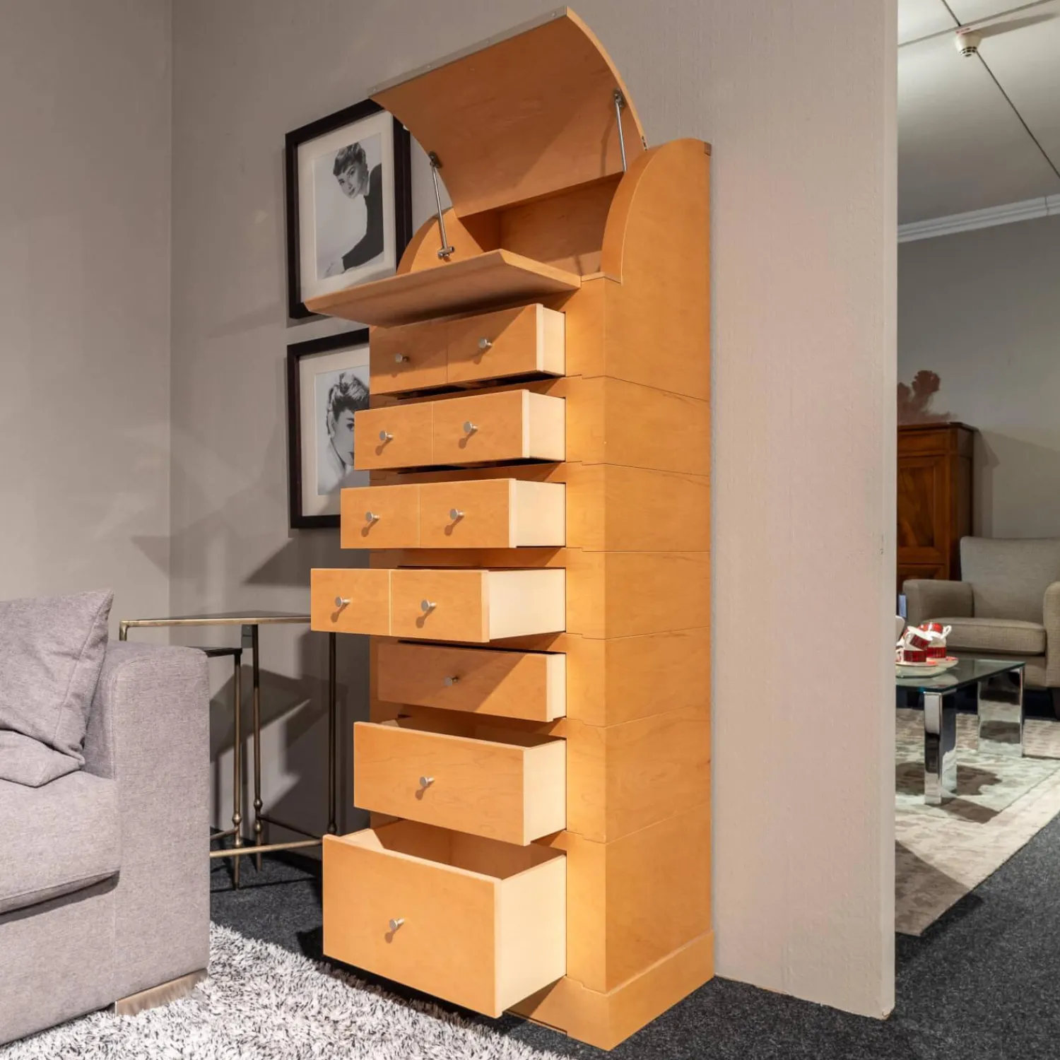 Giorgetti Kommoden & Sideboards|Kommode Lia Ahorn 28 Hell Naturfarbig