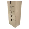 Kettnaker Kommoden & Sideboards|Kommode Mio Lack Elfenbein Beige Matt Zarge Lack Schwarz