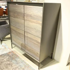 Presotto Kommoden & Sideboards|Kommode Neck Korpus Grigio Londra Anthrazit Front Timewood