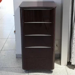 Christine Kröncke Kommoden & Sideboards|Kommode Picon Aubergine Hochglanz Lack