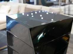 Porada Kommoden & Sideboards|Kommode Piroette Lack Schwarz Hochglanz