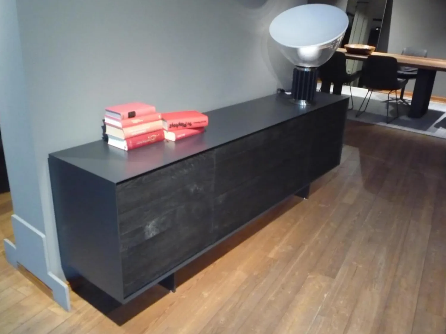 Riva1920 Kommoden & Sideboards|Kommode Rialto Fly Eiche Vulcano Korpus Innen Nussbaum Geölt