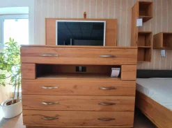 InCasa Wohnwände & Tv-Lowboards|Kommode und TV-Box Modell Casa Residenz mit LED-Beleuchtung und Elektrischer Funktion