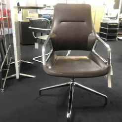 Wilkhahn Einzelstühle|Konferenzstuhl Graph 301/5 drehbar