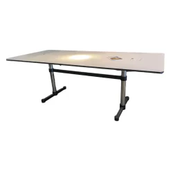 USM Haller Schreibtische & Sekretäre|Konferenztisch Kitos M Meeting HPL Fenix Weiß