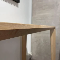 Lambert Konsolen|Konsole Aracol Eiche Massiv Gekälkt