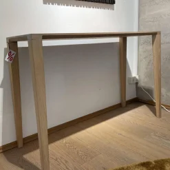 Lambert Konsolen|Konsole Aracol Eiche Massiv Gekälkt