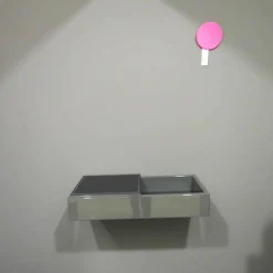 Schönbuch Konsolen|Konsole Hesperide 105 Granit Hochglanz 130 Leder Schwarz