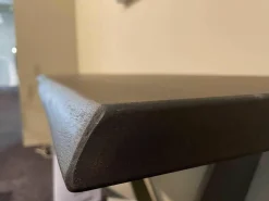 Cattelan Italia Konsolen|Konsole Westin Top RB Verbrannte Eiche Gestell GFM11 Titan Gaufriert