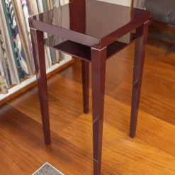 Christine Kröncke Beistelltische|Lacktisch Lilac Lack Hochglanz Aubergine