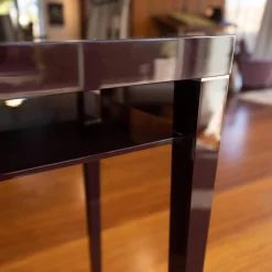 Christine Kröncke Beistelltische|Lacktisch Lilac Lack Hochglanz Aubergine