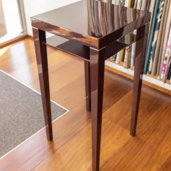 Christine Kröncke Beistelltische|Lacktisch Lilac Lack Hochglanz Aubergine