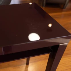 Christine Kröncke Beistelltische|Lacktisch Lilac Lack Hochglanz Aubergine