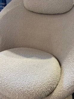 Cane Line Loungesessel|Loungesessel Pace Stoff White Fabric 1500 Weiß Gestell Aluminium Schwarz Lackiert